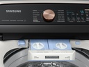 Samsung-WA55A7300AE-detergent filling chambers and controls