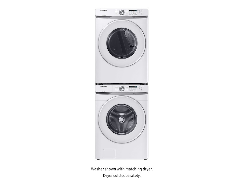 Samsung-WF45T6000AW-front view washer with matching dryer