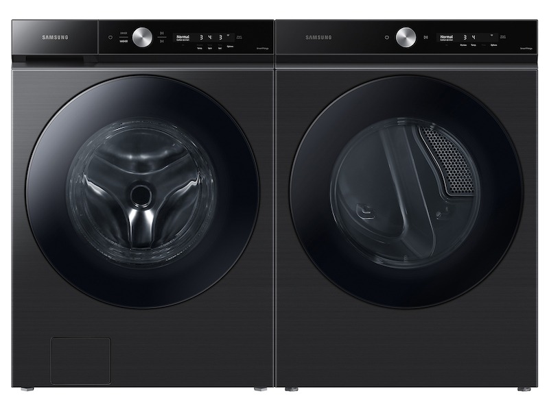 Samsung-WF53BB8700AV-front view washer with matching dryer