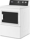 Maytag-MEDP586KW-right angle view