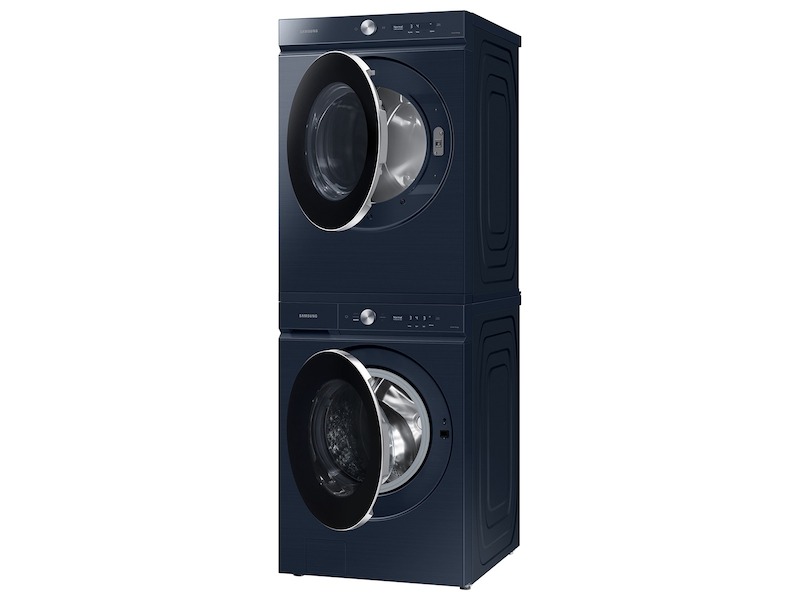 Samsung-WF53BB8900AD-right angle view with lids open