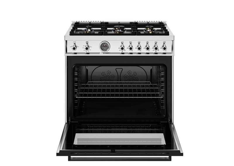 Bertazzoni-PRO366BCFGMXT-front view open
