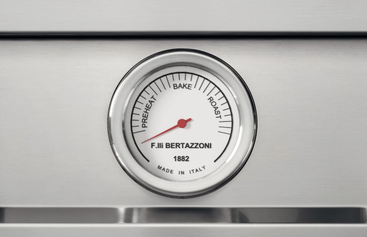 Bertazzoni-PRO304CEMXV-temperature gauge