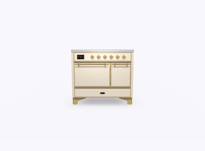 ILVE_UMDI10QNS3AWG_Majestic_II_40_Induction_Range_Front_View