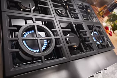 Kitchenaid-KCGC506JSS-two 20,000 btu ultra power™ dual-flame burners