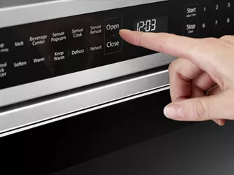 KitchenAid-KMBD104GSS-auto touch open/close