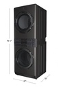 Electrolux ELTE7600A 600 Series 27 inch Laundry Tower Washer and Electric Dryer with SmartBoost, LuxCare Dry 
