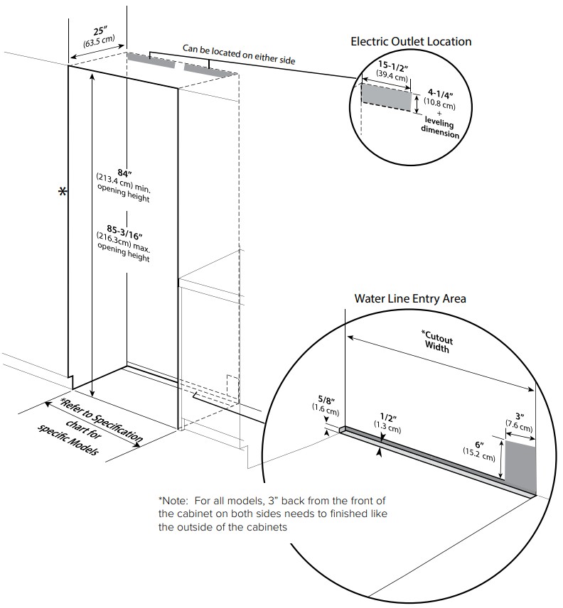 Viking FFI7180W 7 Series 18 inch Custom Panel Fully Integrated All Freezer with 8.4 cu. ft. Capacity