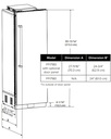 Viking FFI7180W 7 Series 18 inch Custom Panel Fully Integrated All Freezer with 8.4 cu. ft. Capacity