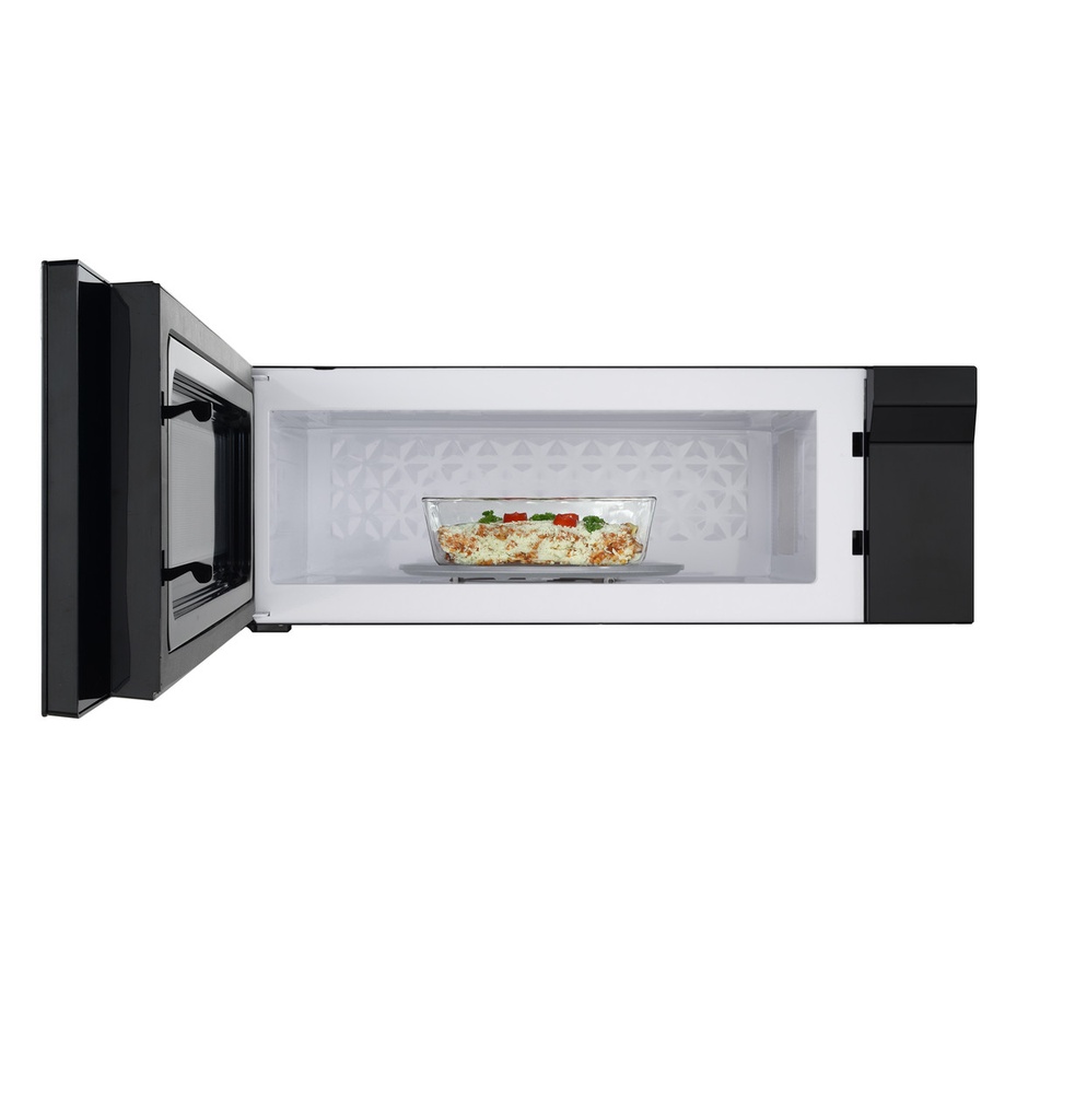 GE Profile UVM9125STSS 30 inch Over-The-Range Low Profile Microwave with 1.2 cu. ft. Capacity, and Sensor Cook in Stainless Steel