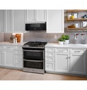 GE Profile UVM9125STSS 30 inch Over-The-Range Low Profile Microwave with 1.2 cu. ft. Capacity, and Sensor Cook in Stainless Steel
