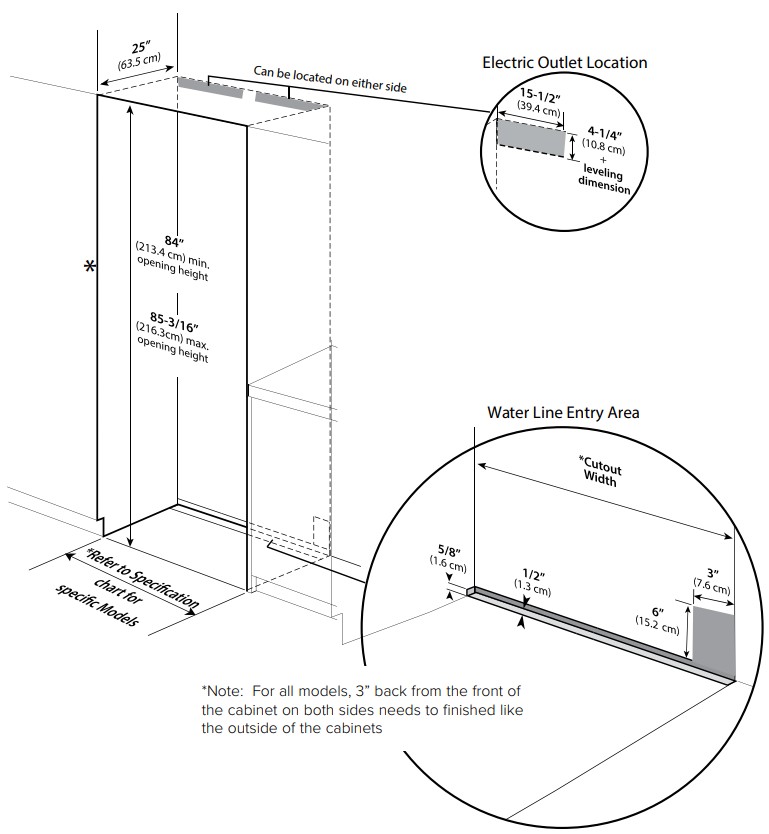 Viking FRI7240W 7 Series 24 inch Custom Panel Fully Integrated All Refrigerator with 12.9 cu. ft. Capacity