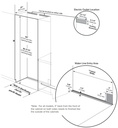 Viking FRI7240W 7 Series 24 inch Custom Panel Fully Integrated All Refrigerator with 12.9 cu. ft. Capacity