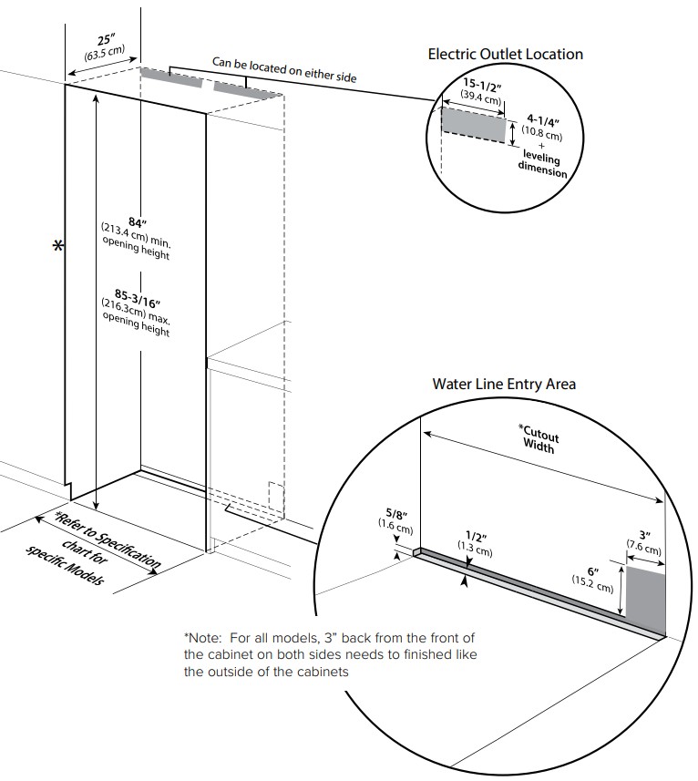 Viking FRI7300W 7 Series 30 inch Custom Panel Fully Integrated All Refrigerator with 16.4 cu. ft. Capacity