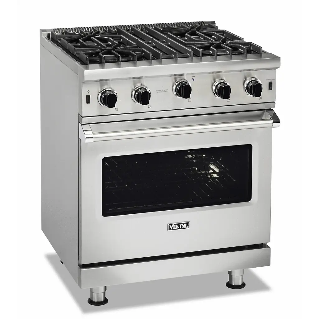 Viking VGIC53024B 5 Series 30 inch Open Burner Gas Range