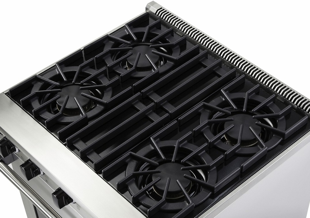 Viking VGIC53024B 5 Series 30 inch Open Burner Gas Range
