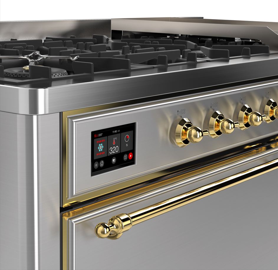 ILVE_UM15FDQNS3SSG_Majestic_II_60_Dual_Fuel_Range_Top_Angle