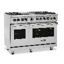 Viking VDR5486G 5 Series 48 inch Dual Fuel Range with 6 Sealed Burners and Griddle