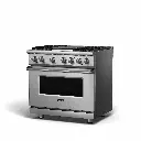 Viking VDR5364G 5 Series 36 inch Dual Fuel Range with 4 Sealed Burners and Griddle
