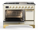 ILVE_UM12FDQNS3AWG_Majestic_II_48"_Dual_Fuel_Range_Right_Angle