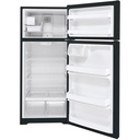 GE GIE18DTNR 28 inch Top Freezer Refrigerator with 17.5 Cu. Ft. Capacity, Energy Star, LED lighting, Adjustable Wire freezer Shelf, Clear Crisper Drawers  