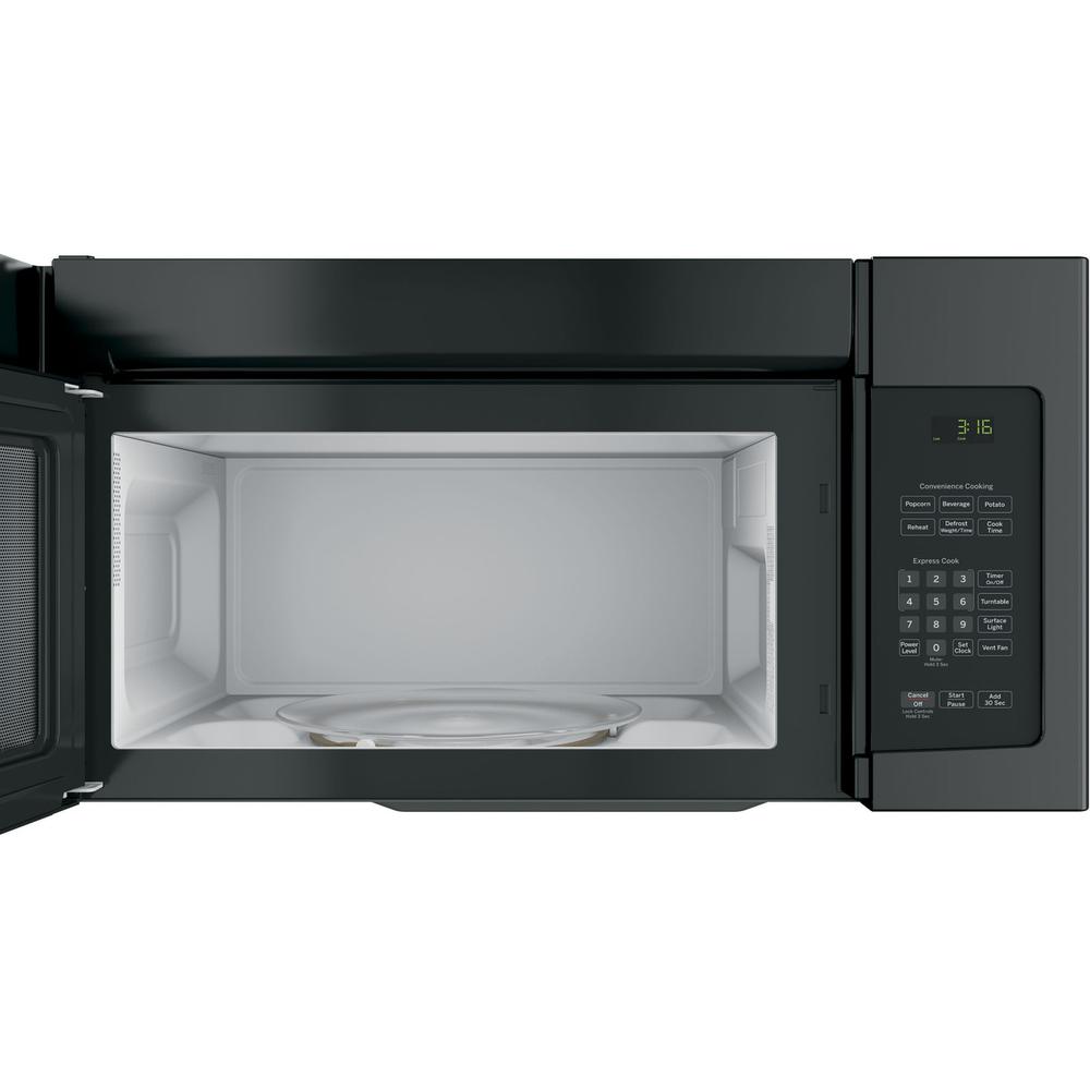 GE JVM3162RJSS 30 inch Over-The-Range Microwave with 1.6 Cu. Ft., 950 Watts Cooking Power and 300 CFM in Stainless Steel