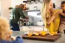 Electrolux ECVI4262AS 42 inch Island-Mount T Shape Hood with 412 CFM, Perimeter Venting, LED Lighting, in Stainless Steel 