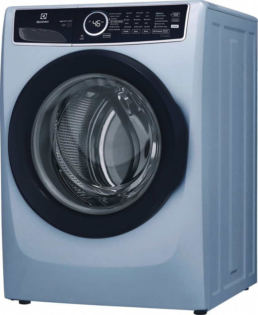 Electrolux ELFW7437A Front Load Washer, right angled view