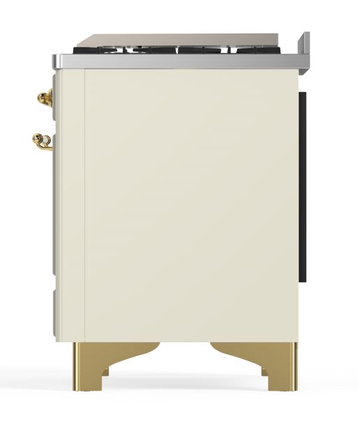 ILVE UM09F Majestic II 36 inch Dual Fuel Range with 6 Burners, Griddle