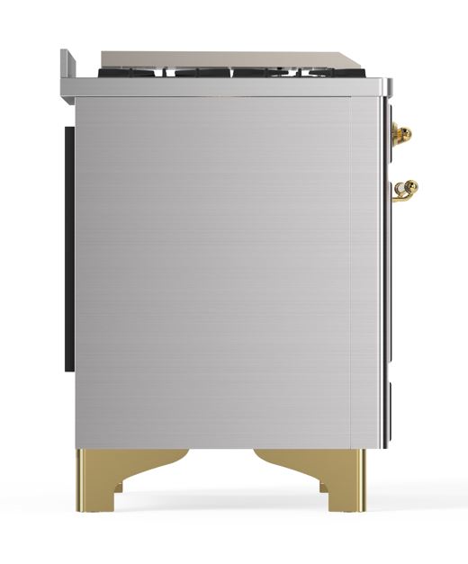 ILVE UM09F Majestic II 36 inch Dual Fuel Range with 6 Burners, Griddle