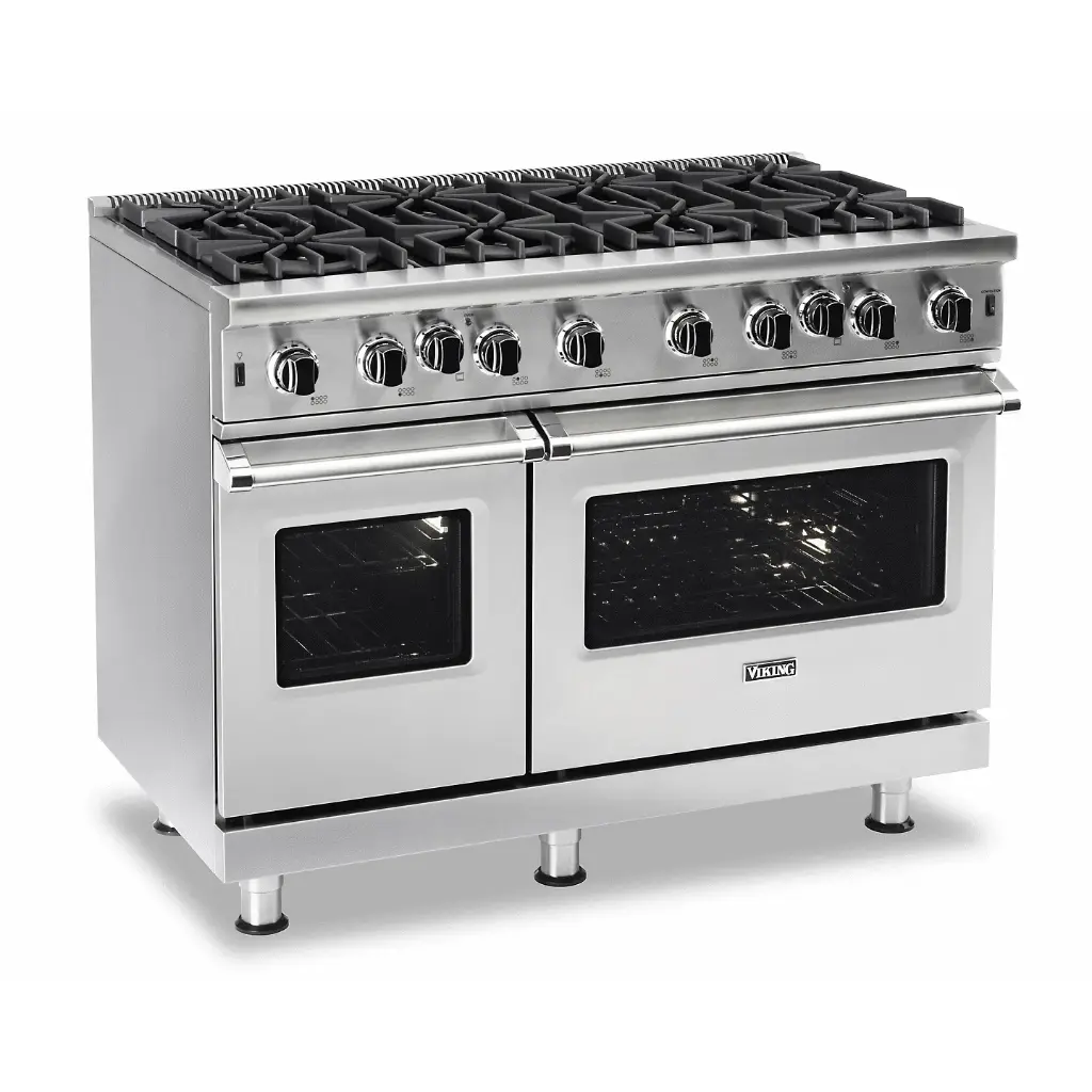 Viking VGIC54828B 5 Series 48 inch Open Burner Gas Range