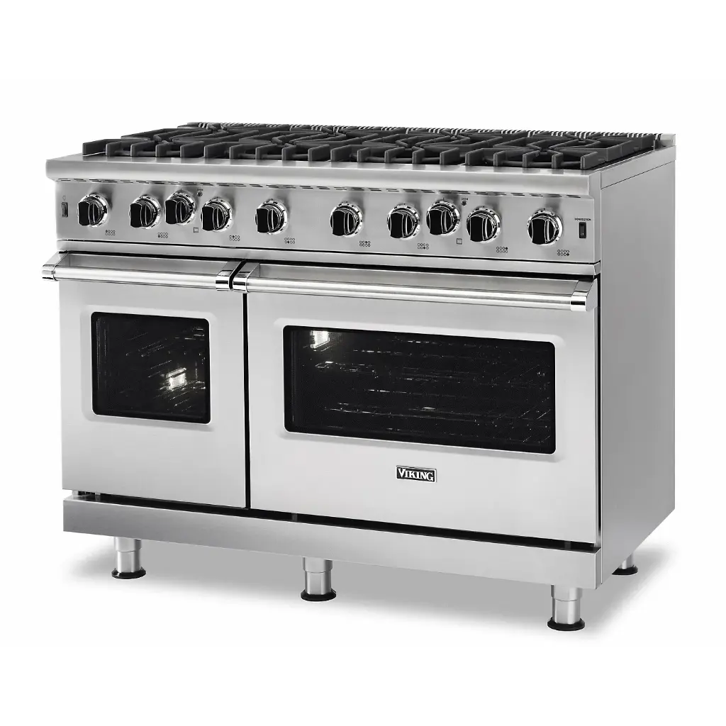 Viking VGIC54828B 5 Series 48 inch Open Burner Gas Range