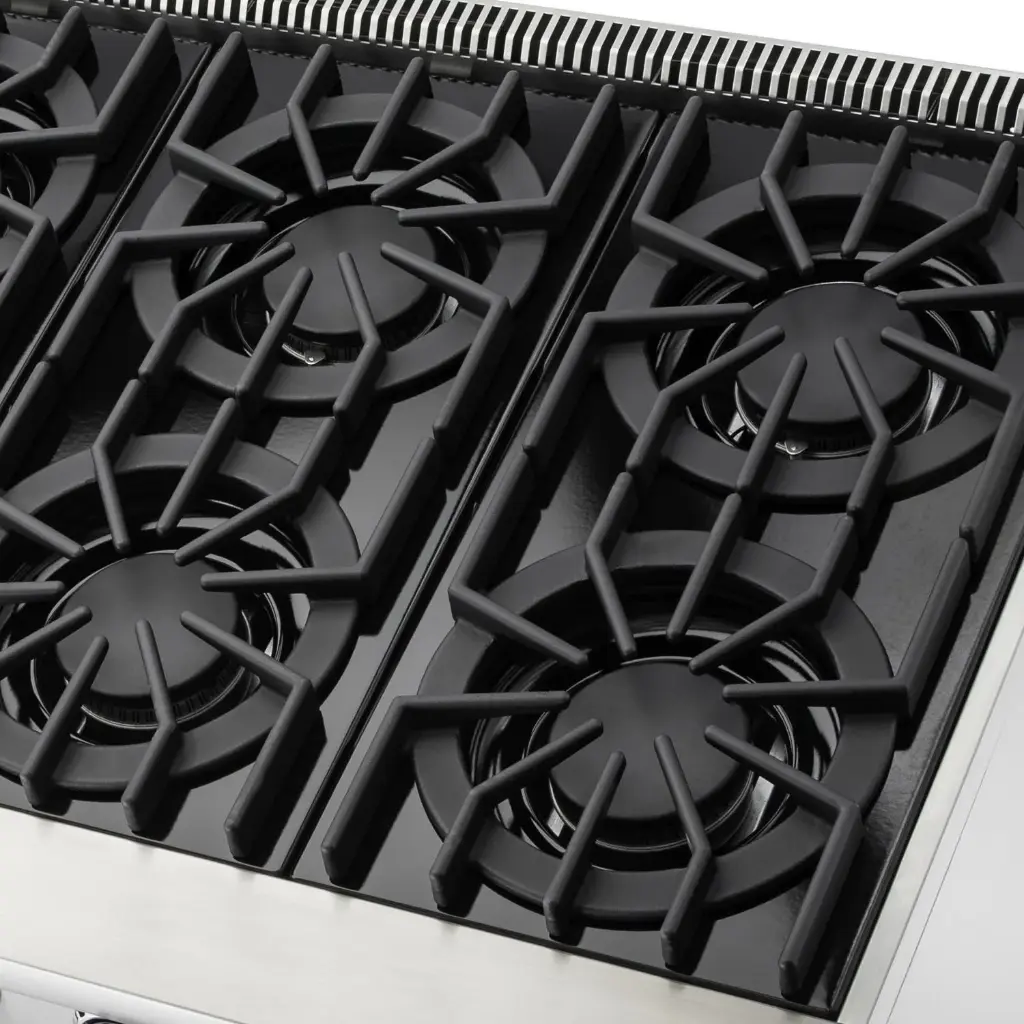 Viking VGIC53626B 5 Series 36 inch Open Burner Gas Range