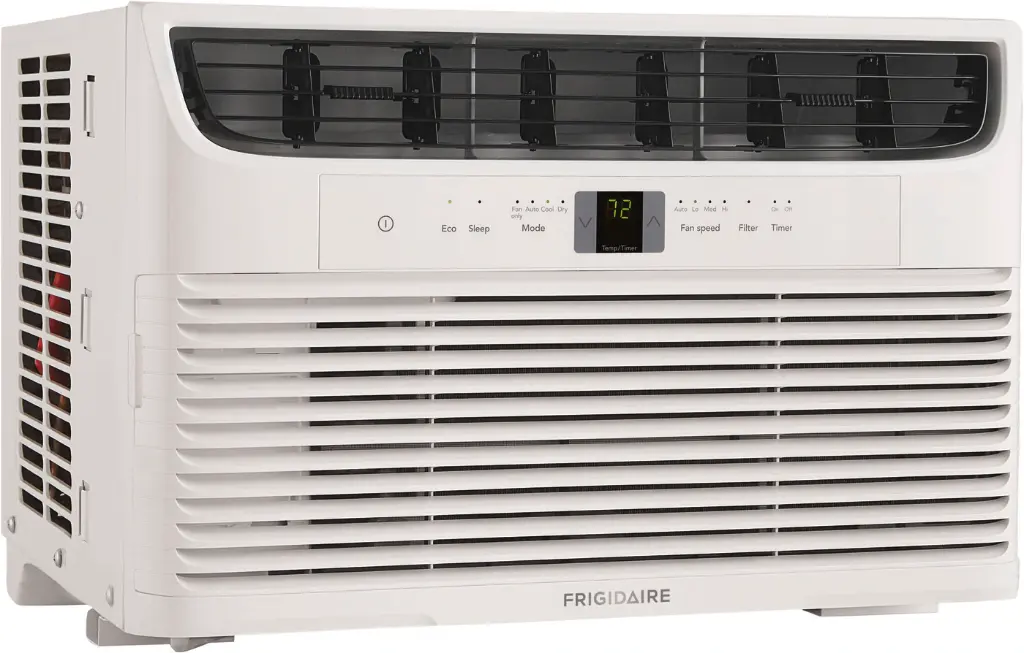 Frigidaire FFRA062WA1 6,000 BTU Window-Mounted Room Air Conditioner, Angled View