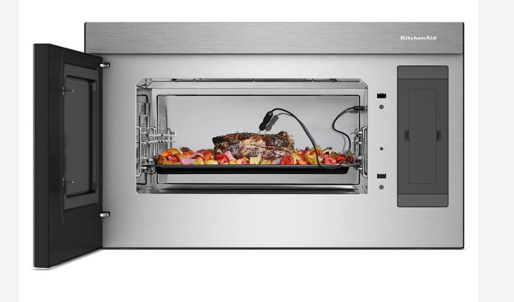 KitchenAid KMMF730P 30 inch Smart Over-The-Range Microwave with 1.1 cu. ft. Capacity, Air Fry, 400 CFM, Infrared Sensor Modes