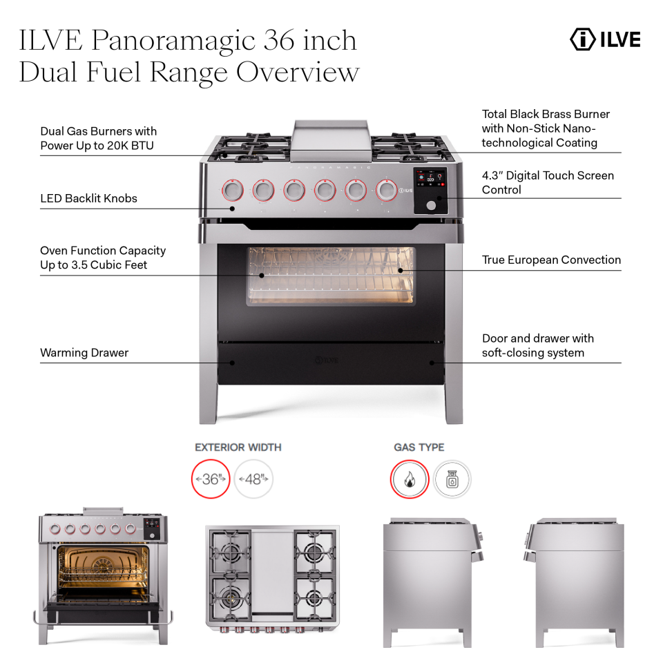 ILVE UPM09FDS3 Panoramagic overview
