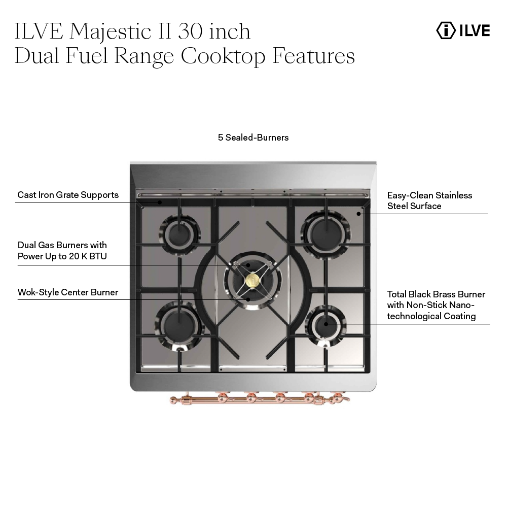 UM30DQNE3SSG - cooktop features
