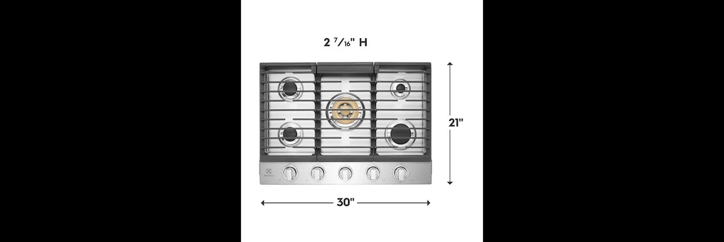 ECCG3068AS Dimensions