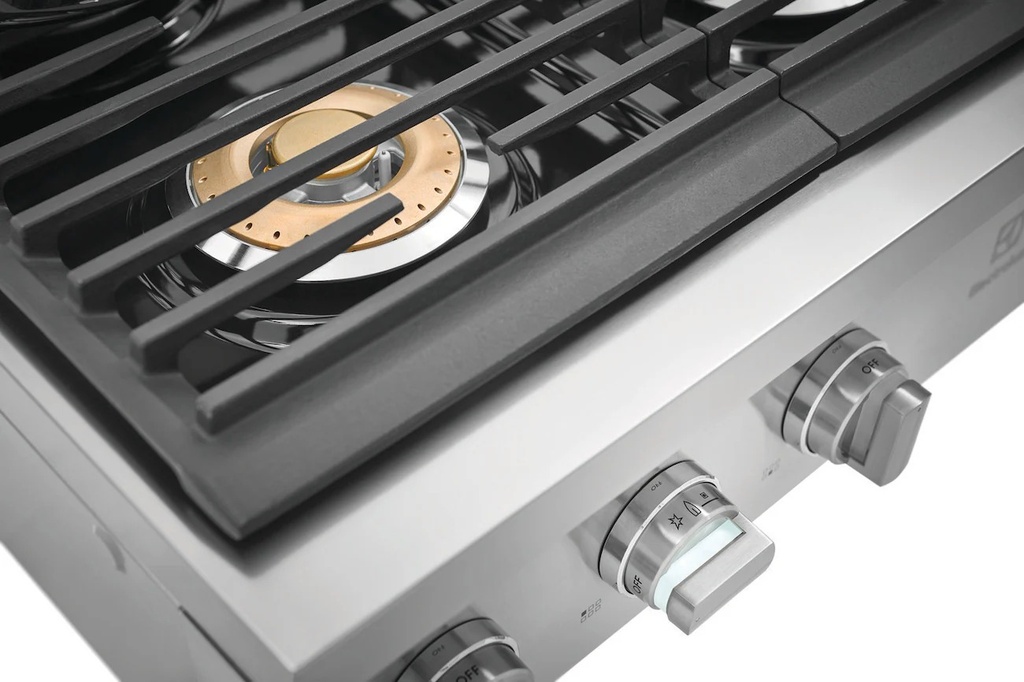 ECCG3672AS Two Brass Power Burners