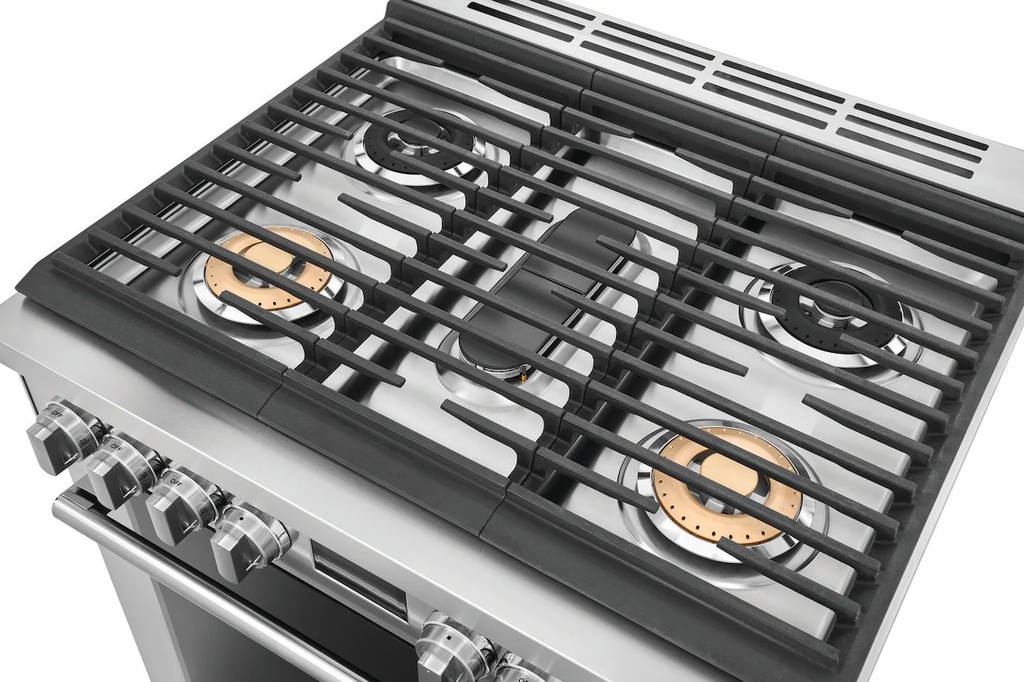 ECFD3068AS Two Brass Power Burners