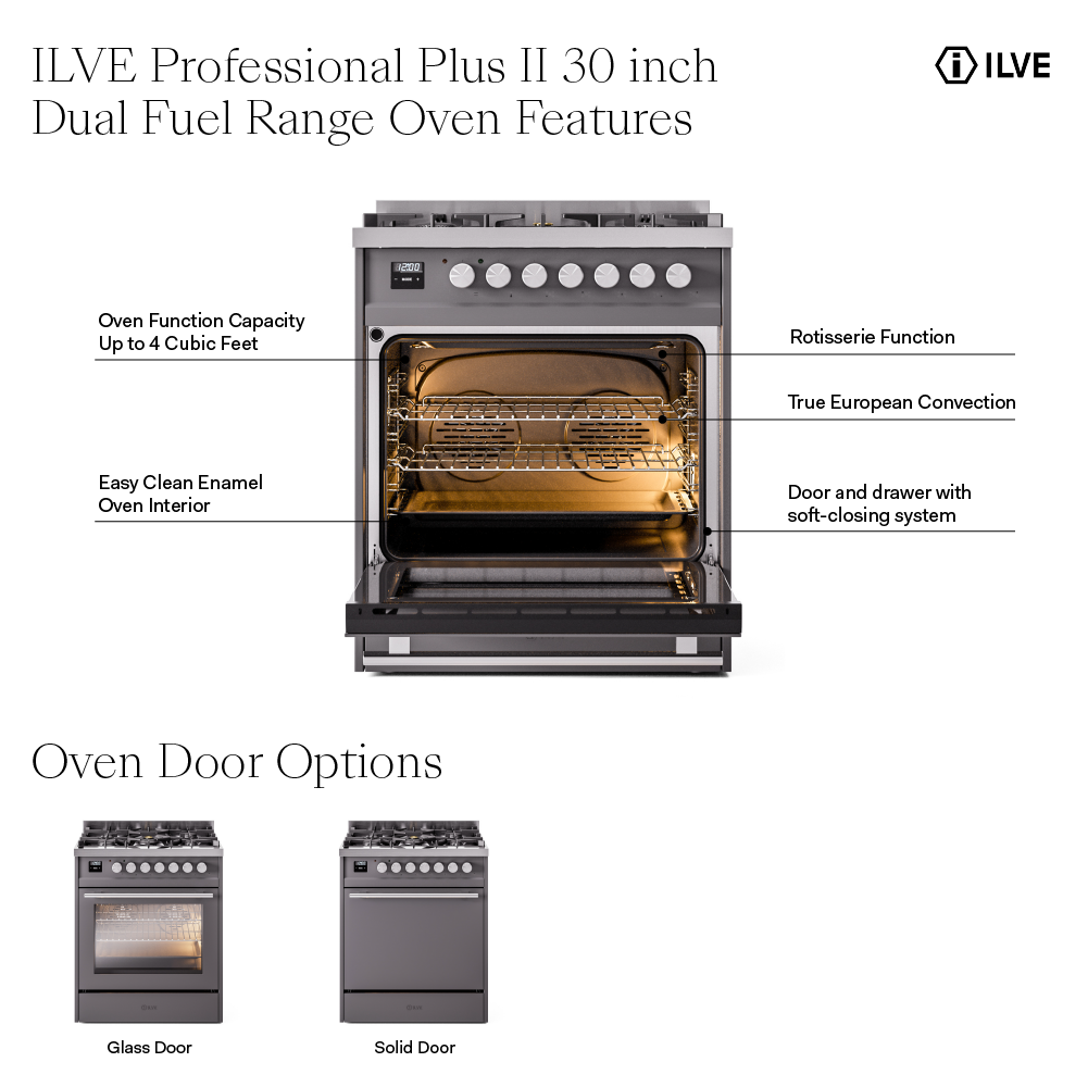 UP30QMPBG - oven features