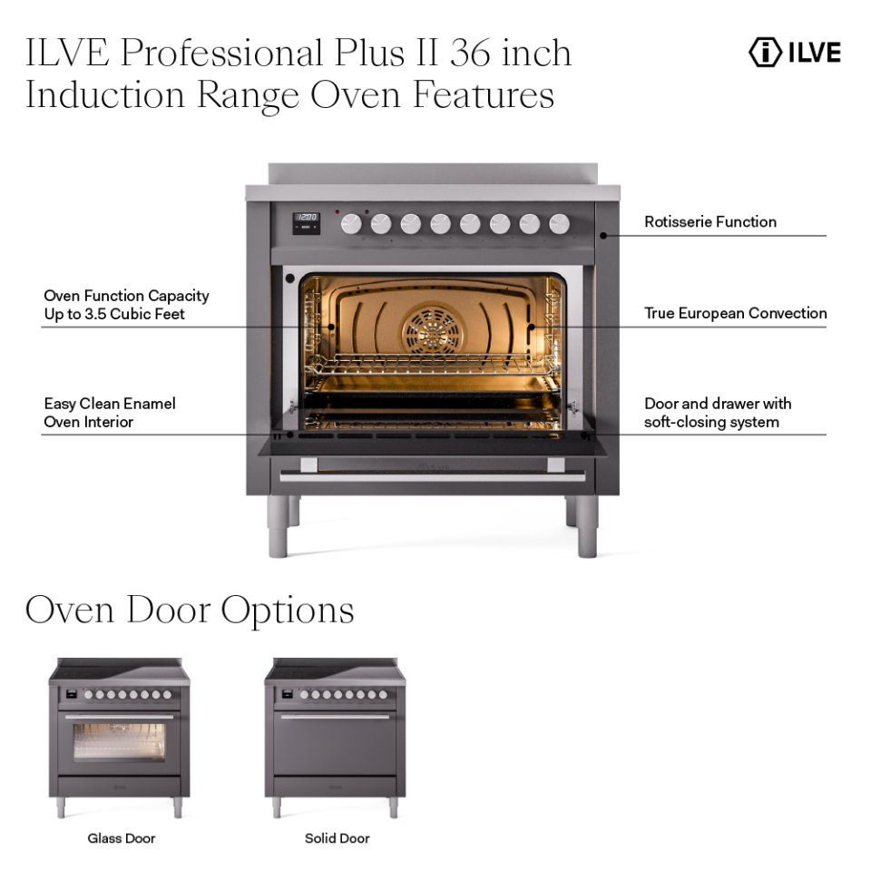 UPI366QMPBG - Oven features