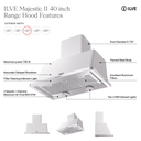 UAM100AW - Hood Features
