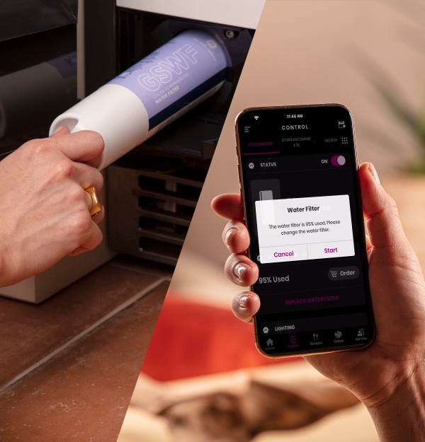 UNC15NPWII integrated water filteration