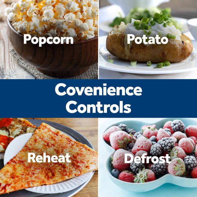 JVM6172SKSS 4 cooking modes