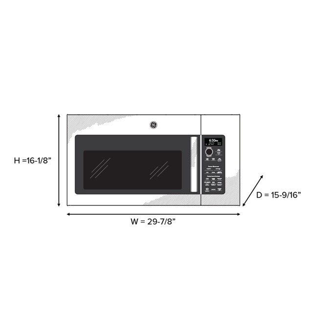 PVM9215SKSS dimensions