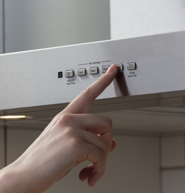 UVW8361SLSS electronic backlit controls