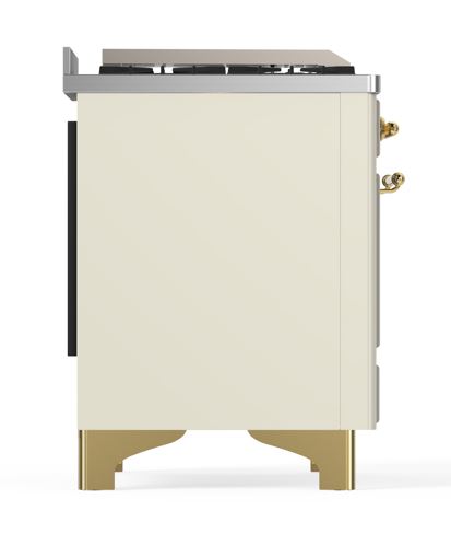 ILVE UMD10F Majestic II 40 inch Dual Fuel Range with 6 Burners, Griddle