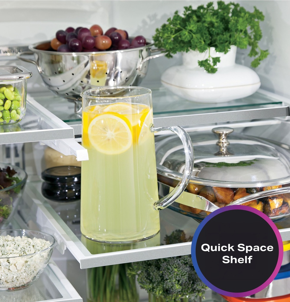 PWE23KYNFS quick space shelf