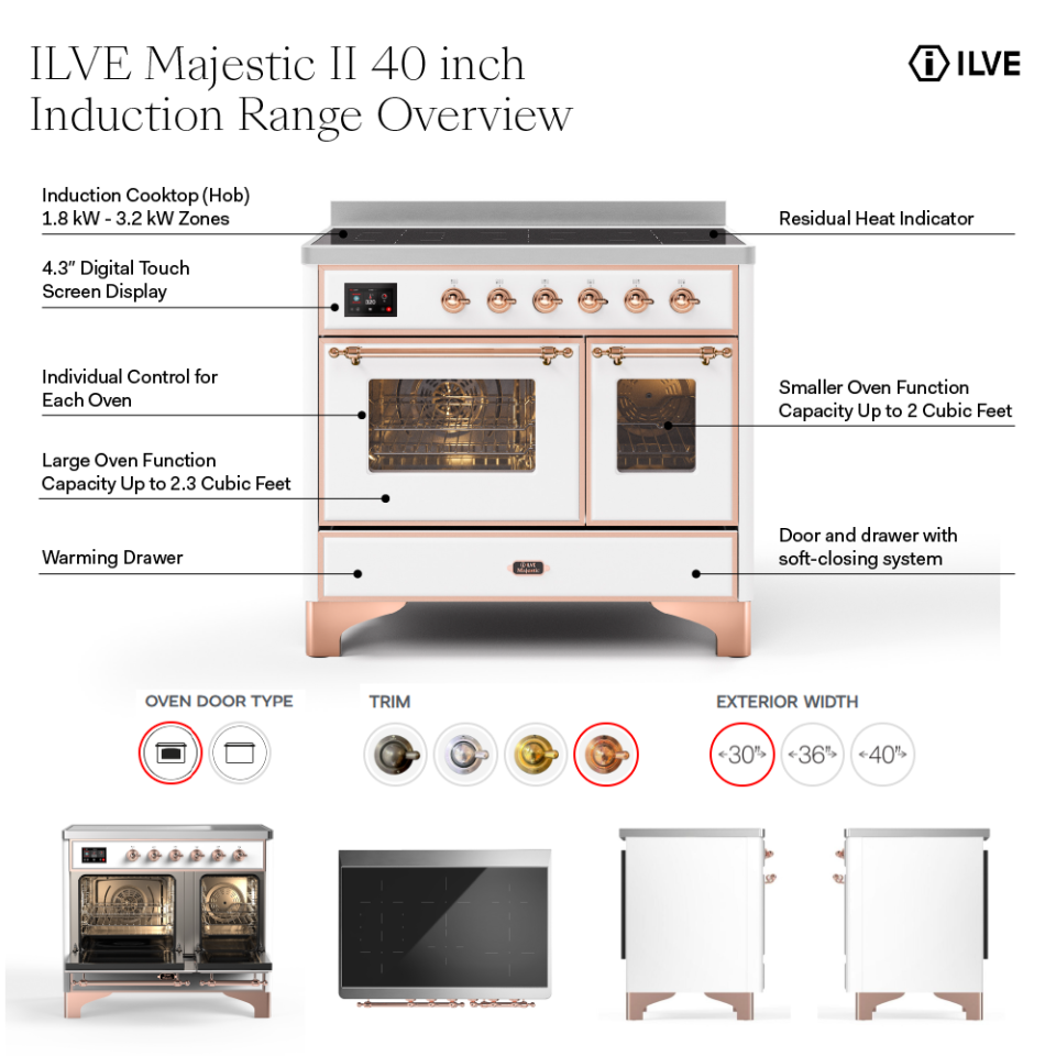ILVE UMDI10F overview